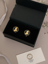 Green Lion Cufflinks - TOSSIDO