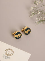 Green Lion Cufflinks - TOSSIDO