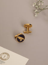 Purple Falcon Cufflinks - TOSSIDO