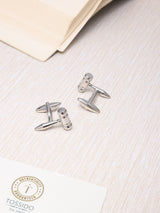 Silver Judge's Gavel Cufflinks