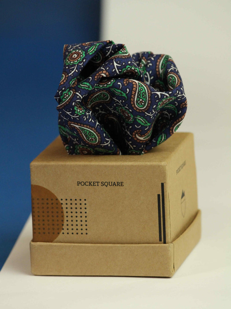 Boteh Pocket Square