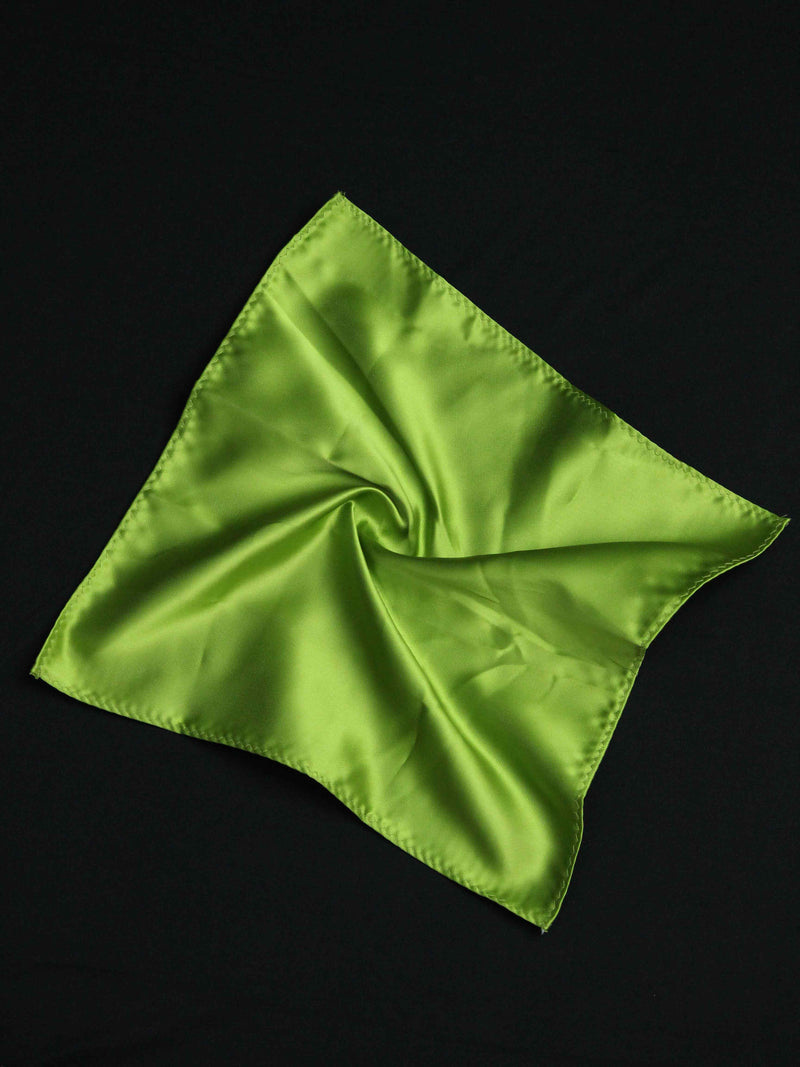 Light Green Solid Pocket Square