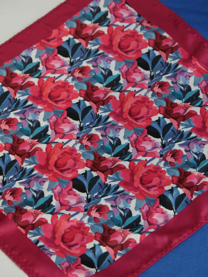 Multicolor Floral Pocket Square