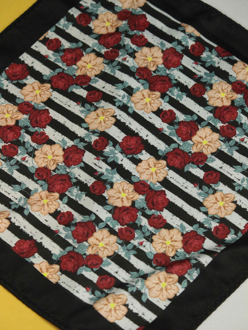 Multicolor Floral Pocket Square