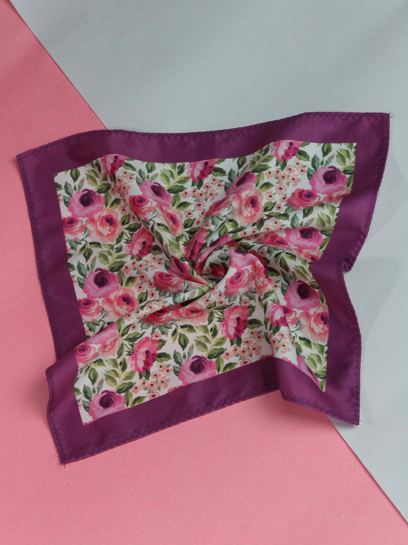 Multicolor Floral Pocket Square