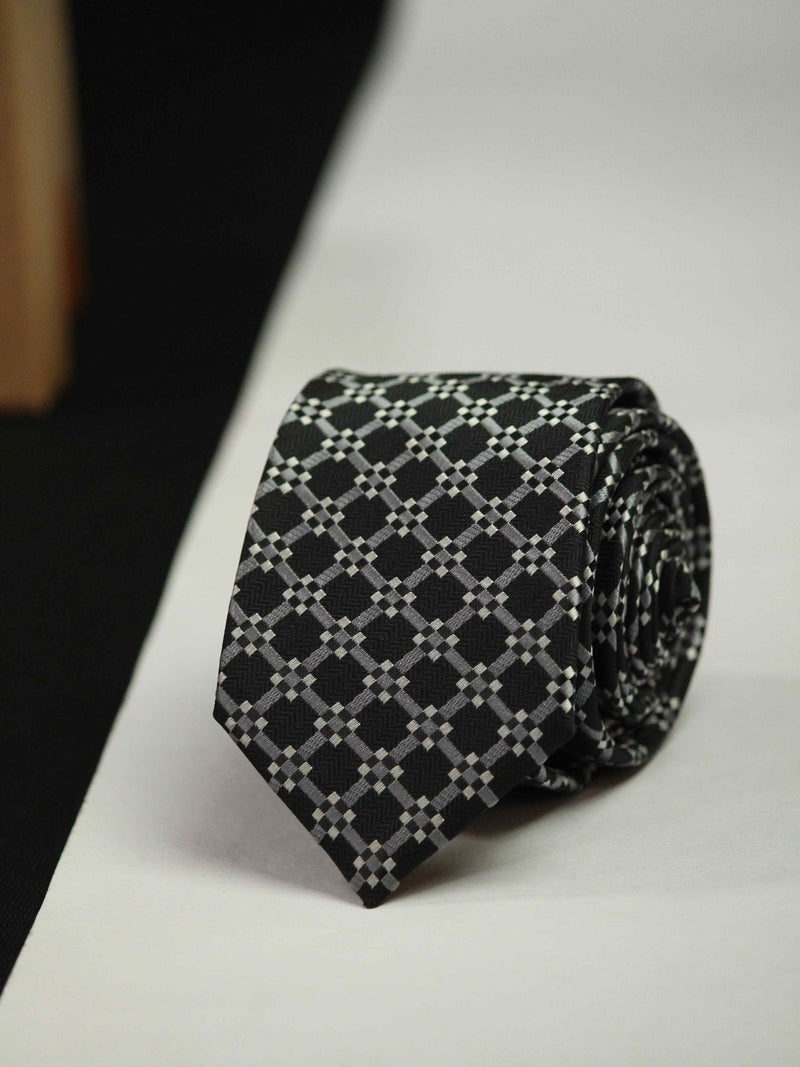 Polygon Skinny Necktie