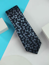 Navy Blue Butterfly Handmade Silk Necktie