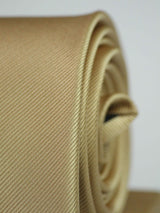 Gold Solid Necktie