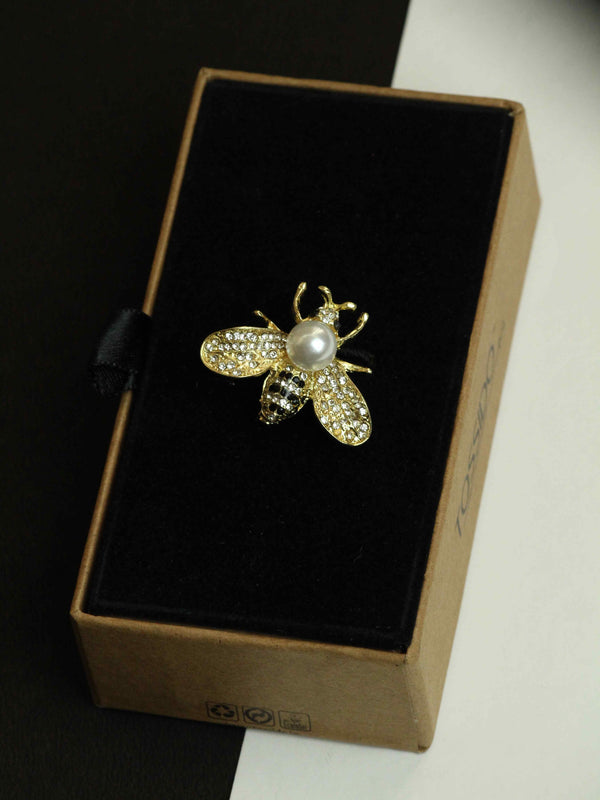 Honeybee Brooch