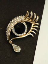 Golden Eye Brooch