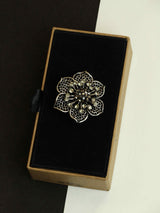 Silver Windflower Brooch