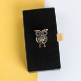 Silver Owl Brooch