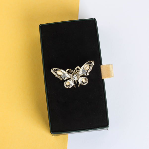 Multicolor Butterfly Brooch