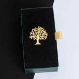 Golden Tree Brooch