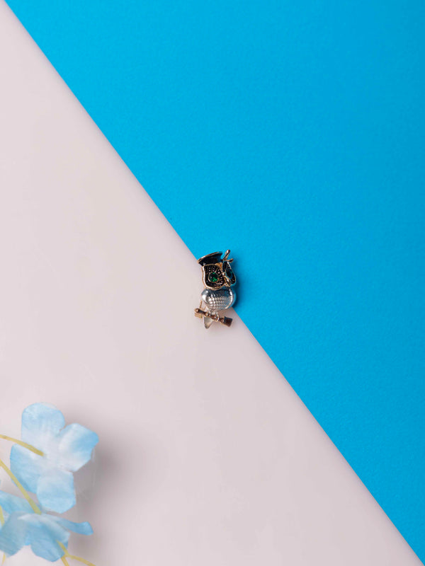 Wise Owl Graduation Brooch