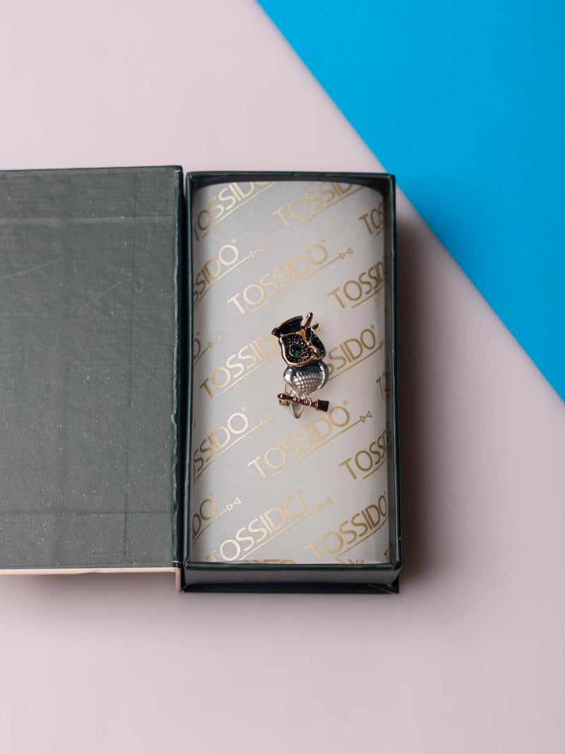 Wise Owl Graduation Brooch