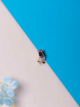 Purple Graduation Owl Brooch