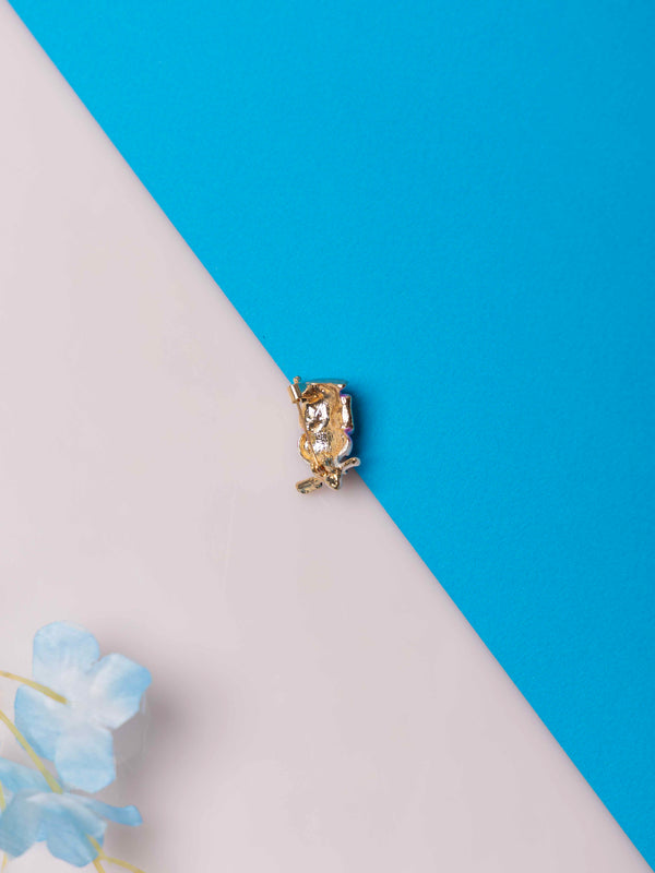 Purple Graduation Owl Brooch