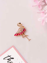 Flamingo Brooch