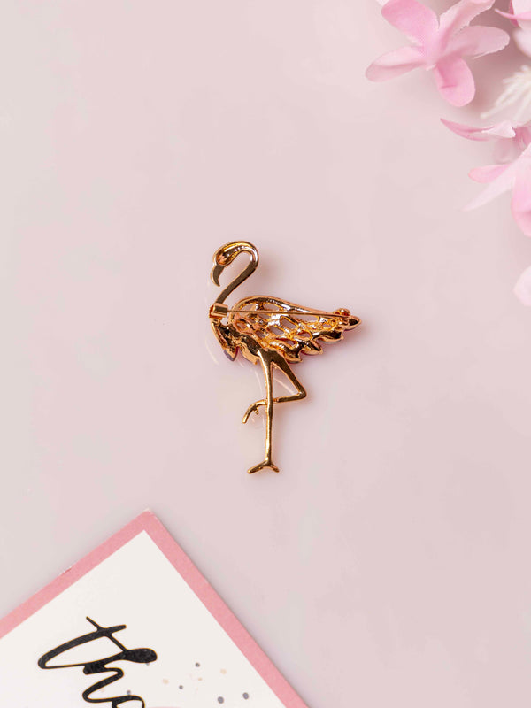 Flamingo Brooch