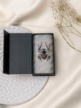 Black Spider Brooch