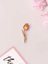 Pink Tulip Brooch