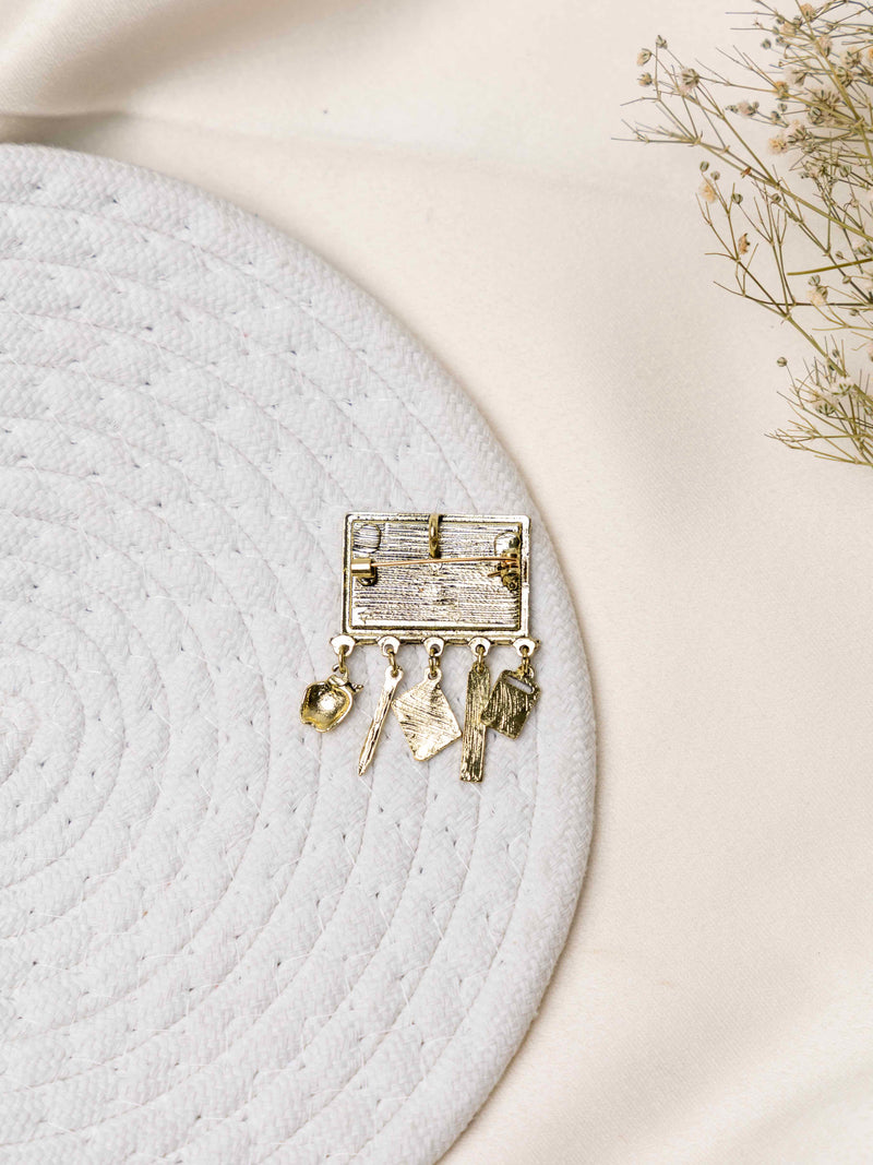 Mathematics Brooch