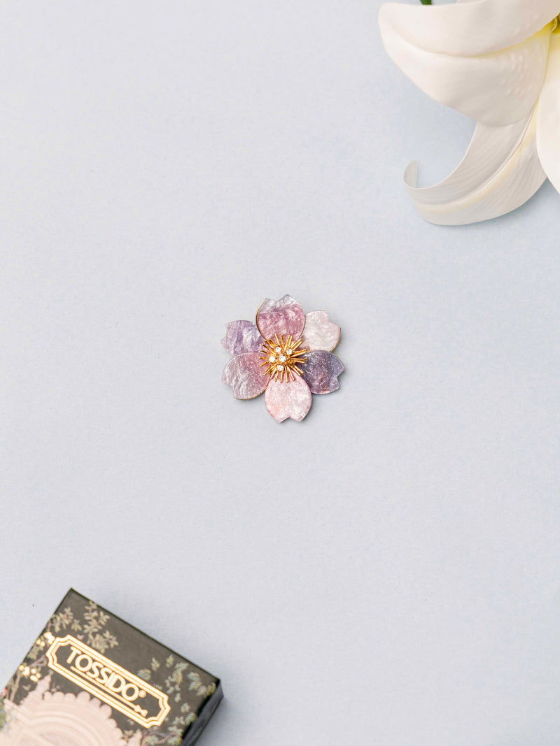Sakura Flower Brooch