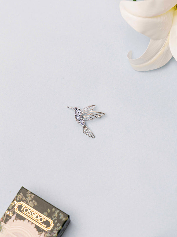 Hummingbird Brooch