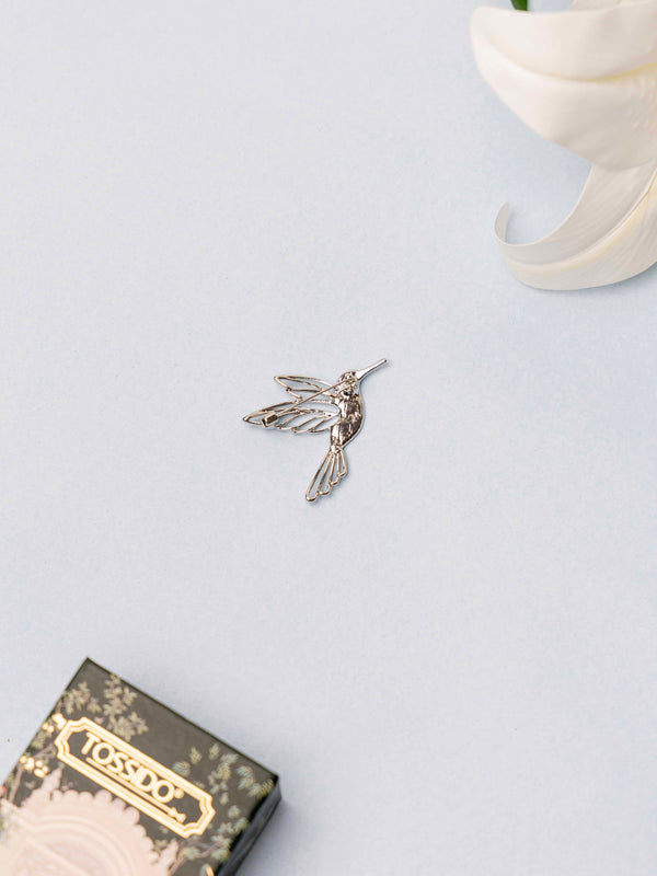 Hummingbird Brooch
