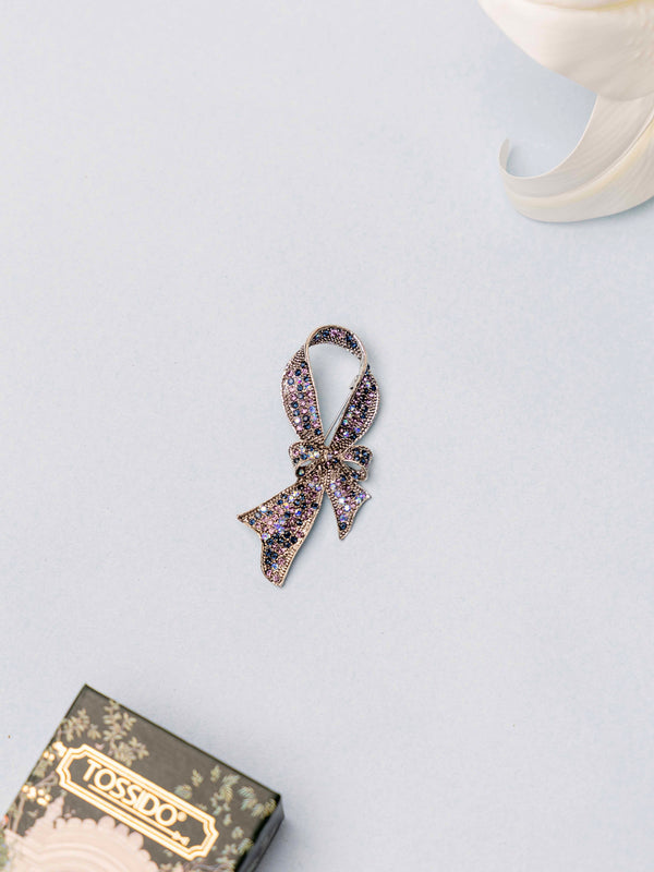 Bow Designer Brooch