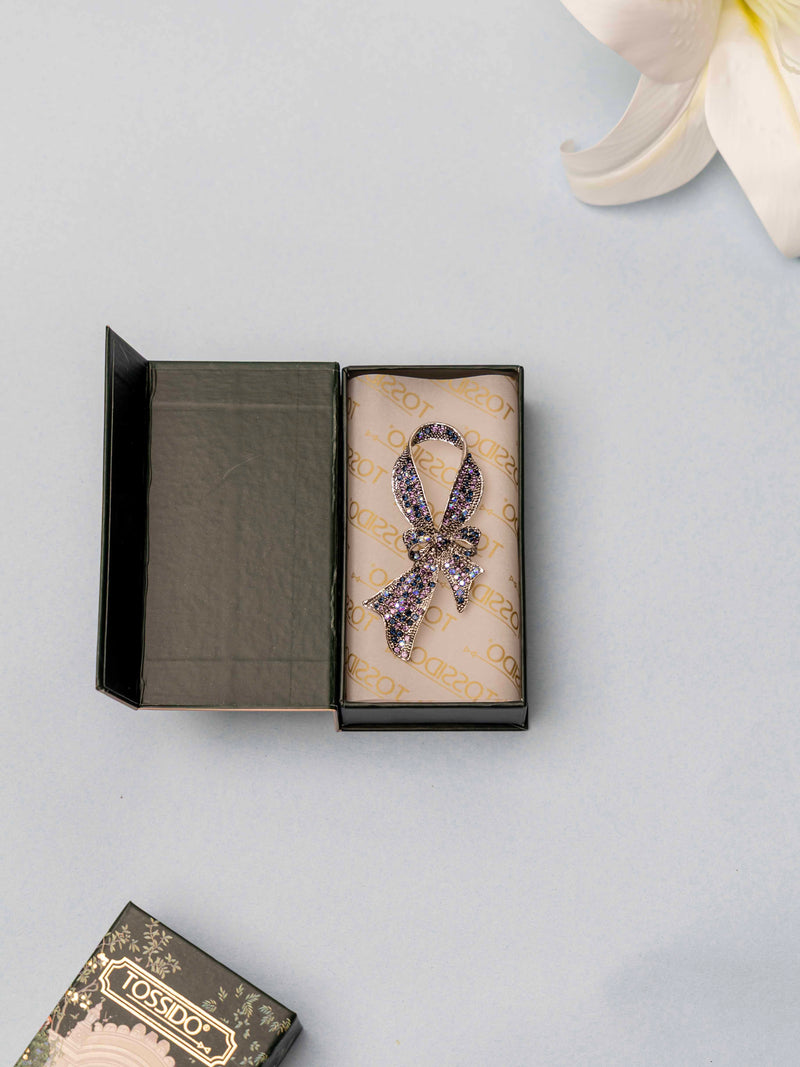 Bow Designer Brooch