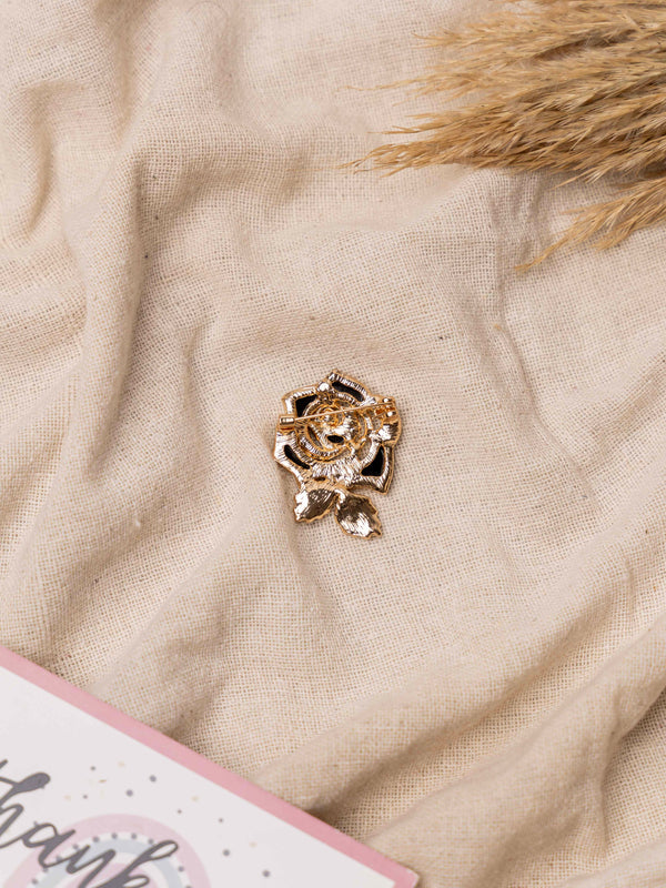 Rose Designer Brooch