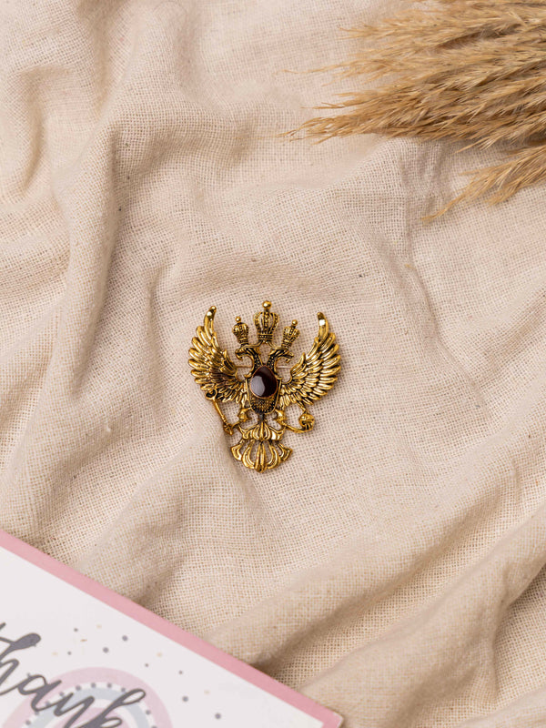 Royal Crest Designer Brooch