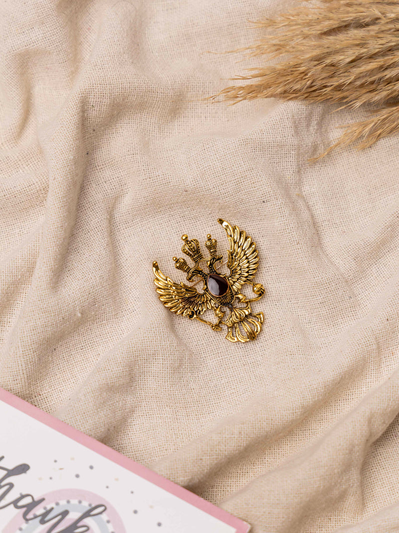 Royal Crest Designer Brooch