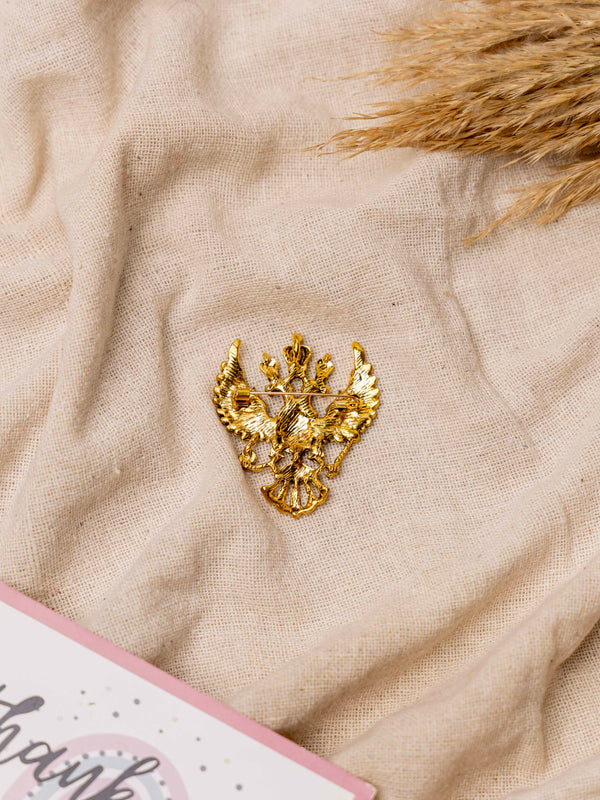 Royal Crest Designer Brooch