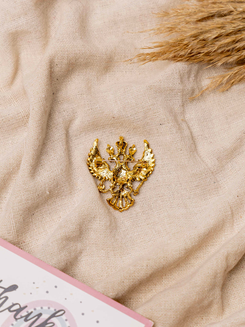 Royal Crest Designer Brooch
