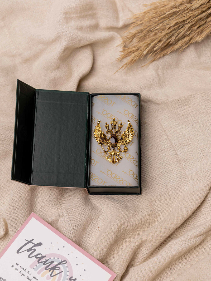 Royal Crest Designer Brooch