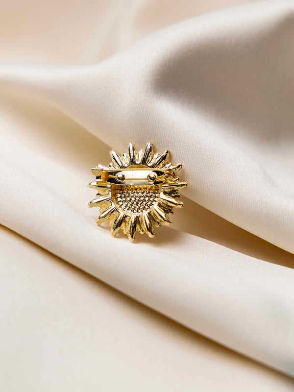 Sunflower Designer Brooch