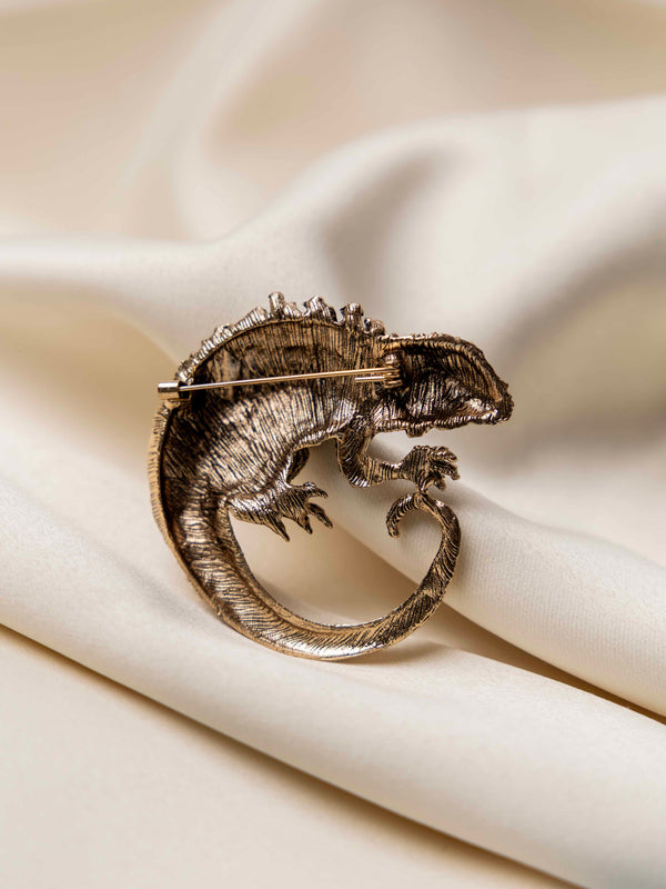 Lizard Designer Brooch