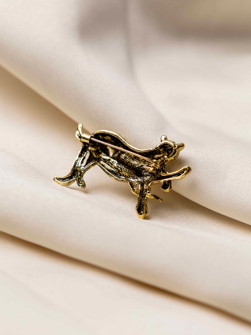 Leopard Brooch