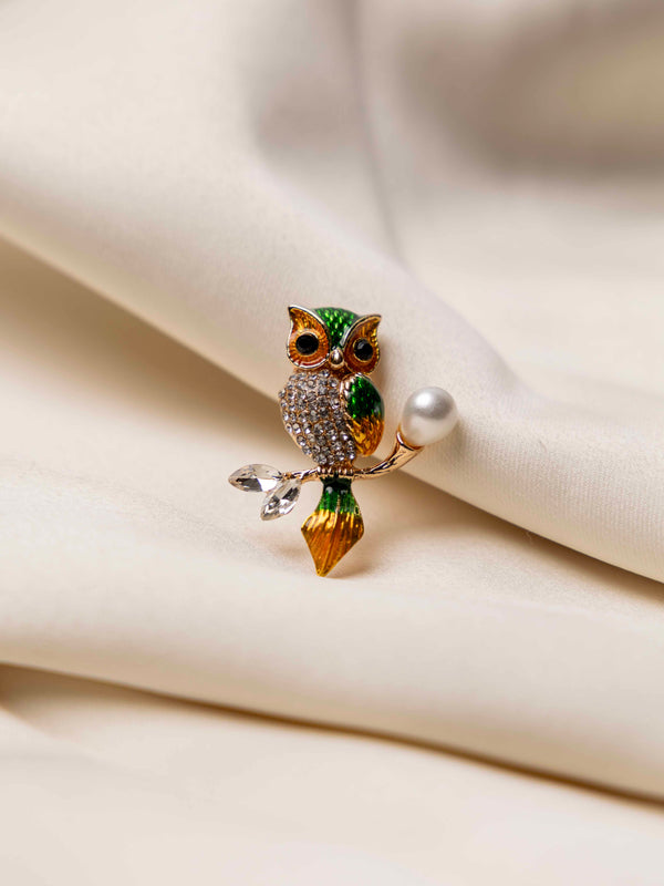 Owl Brooch