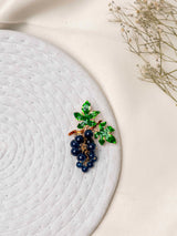 Grapes Brooch