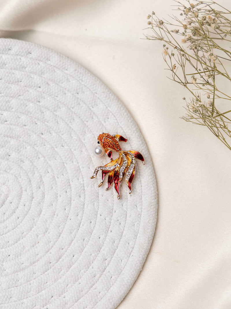Koi Fish Brooch