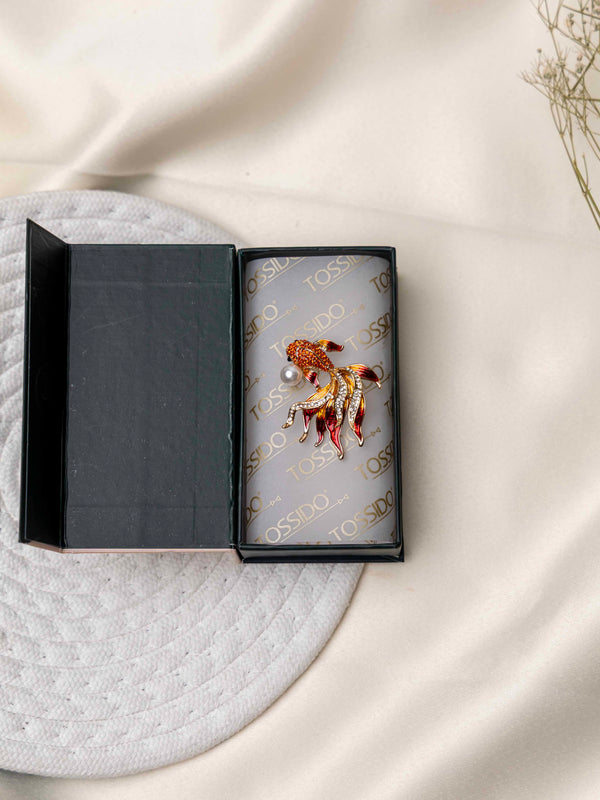 Koi Fish Brooch