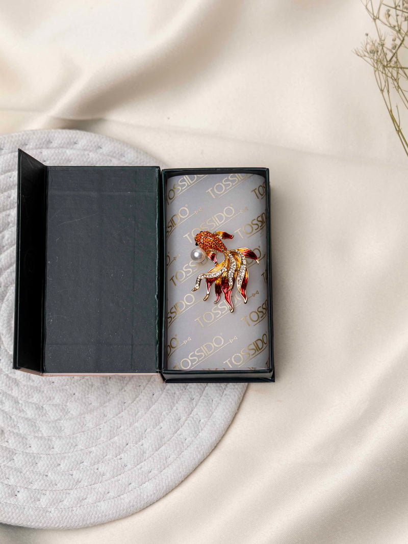 Koi Fish Brooch