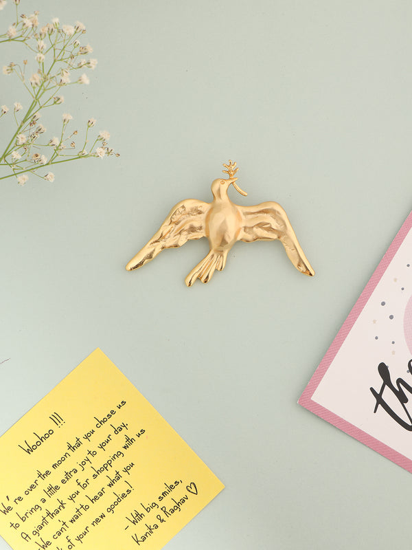 Dove Brooch