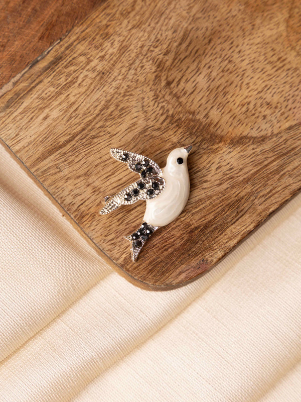 Dove of Elegance Brooch