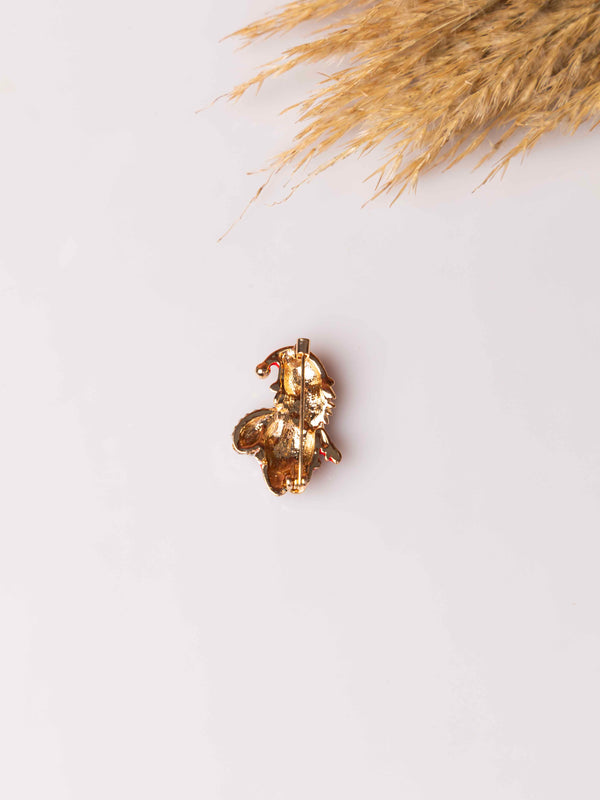 Santa Sparkle Brooch