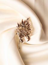Aurora Feather Brooch